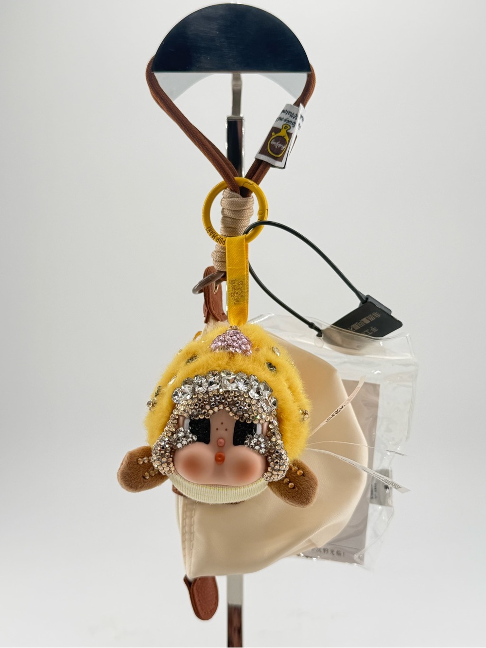 Cry baby (cry me an ocean) bedazzled keychain
